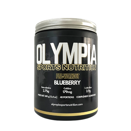 Olympia Premium Pre-workout V3 - 40 doses - Goût Myrtille